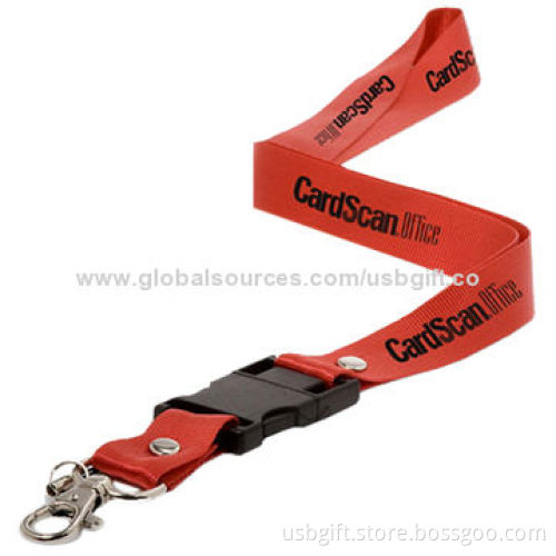 4GB Lanyard USB Flash Memory, Customized Logos Available